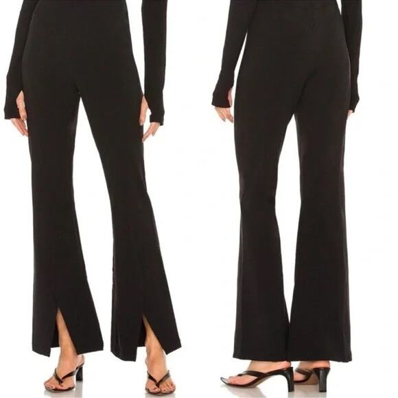 Free People Real Deal Slit Pant in Black Extra Small NWT - Picture 10 of 10